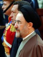 Venezuelan President Hugo Chavez Khatami 