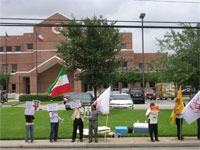 Iran regime's terrorist acts in Iraq condemned in Houston rally