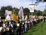 Geneva : Demonstration in support of Iranian opposition in Iraq