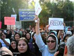 Iran : WomenÃ¢â¬â¢s protest in Tehran suppressed