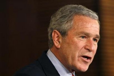 Bush rules out talks with Iran until it stops its nuclear program