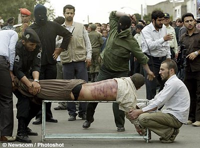 Iran: Three flogged in public