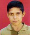 Mohammad Reza Hadadi, a teenager sentenced to death