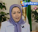 Maryam Rajavi Interview with Euro News