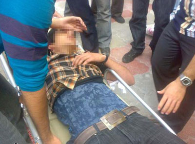 Sahand University Student Hospitalized