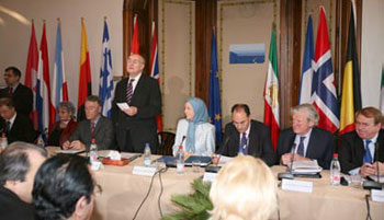 Rajavi, Seminar on Iran, Starsbourg