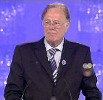 Lord Robin Corbett, Chairman of the British Parliamentary Committee for Iran Freedom 
