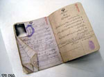 Image of an Iranian birth certificate 