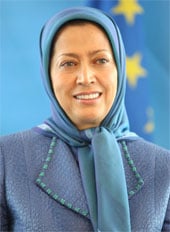 Maryam Rajavi in European Parliament 2008