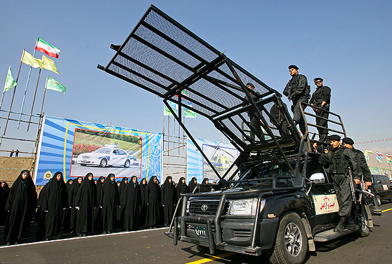 SSF drills in Tehran