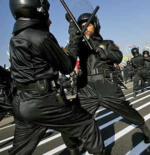 State Security Forces drills in Tehran