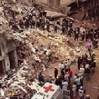Buenos Aires (Amia bombing) on July18, 1994 killing 85 and leaving hundreds wounded