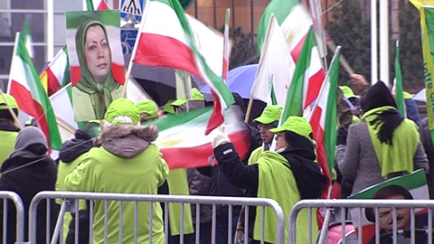 Supporters of Iranian Resistance demonstrate in Finland