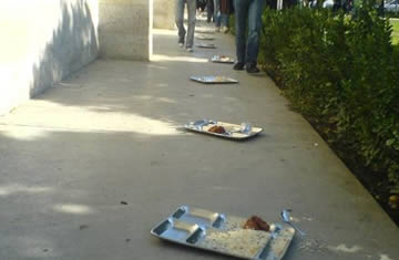 Students protest at Azad University of Shahreray