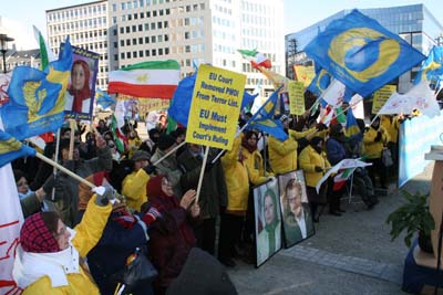 Demonstration in Brussels to remove PMOI from blacklist
