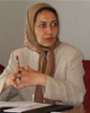 Sarvnaz Chitsaz, Chair of the NCRI's Women's Committee