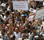 Workers protest in Iran