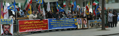 Series of protests by Iranians across the world