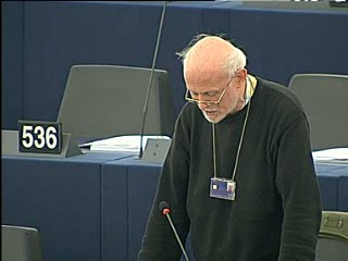 Mr. Erik Meijers, MEP from the Netherlands, speaking in the plenary session of the European Parliament on 24 April 2009 which adopted the resolution titled “Humanitarian Situation of Camp Ashraf Residents.”
