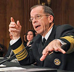 Admiral Mike Mullen, the chairman of the Joint Chiefs of Staff 