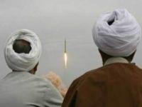 Mullahs watching a missile in Iran