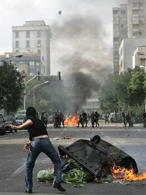 Anti-government protest in Iran - June 20, 2009