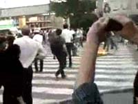 Video: scenes of confrontation in Tehran's Ressalat St. on 20 June 2009