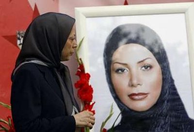 PHOTOS: Maryam Rajavi at Neda's memorial ceremony at Auvers sur Oise