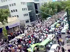 Protests by thousands in Tehran against mullahs' fraudulent election