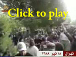 Video clip: Tehran, July 09, 2009