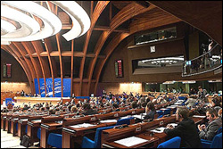 Session of Council of Europe