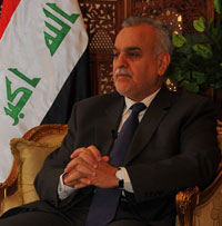 Iraqi Vice President, Taqriq al-Hashemi