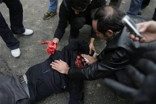  A protester killed by security forces on December 27, 2009