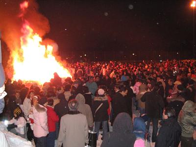 File Photo: Every year Fire Festival turns into show of popular revulsion against the mullahs' regime