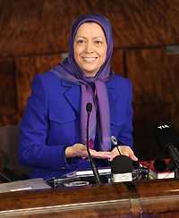 Mrs. Rajavi was the keynote speaker in a meeting held at the Parliament of Finland, during her visit to that country. 