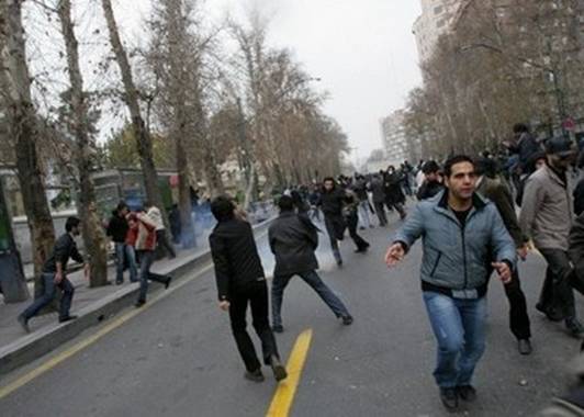 Fire Festival uprising in Tehran and provinces