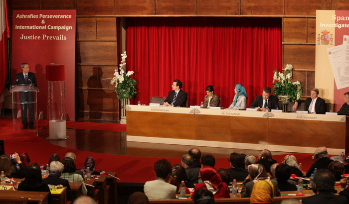 Maryam Rajavi Attends Major Rome International Conference on Iran