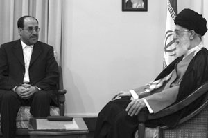 Maliki meeting with Khamenei