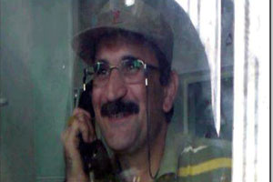 Gholamreza Khosravi in prison in Iran