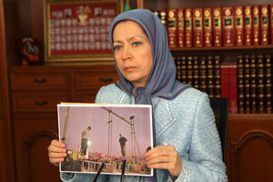 Maryam Rajavi, President-elect of the Iranian Resistance speaks at the Subcommittee on International Human Rights of the Standing Committee on Foreign Affairs of the Canadian Parliament.