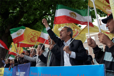 Supporters of the PMOI in The Hague