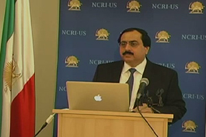  Alireza Jafarzadeh, deputy director of the US representative office of the National Council of Resistance of Iran (NCRI)