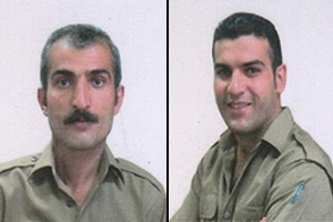 Iranian Kurdish brothers Ali and Habib Afshari were hanged on February 19, 2015