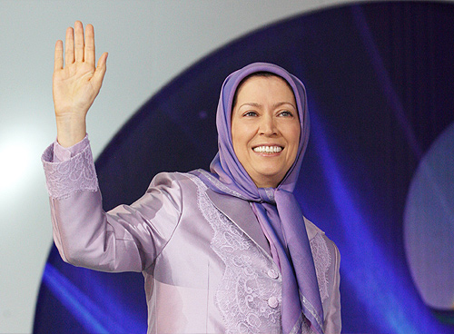 Iranian opposition leader Mrs. Maryam Rajavi