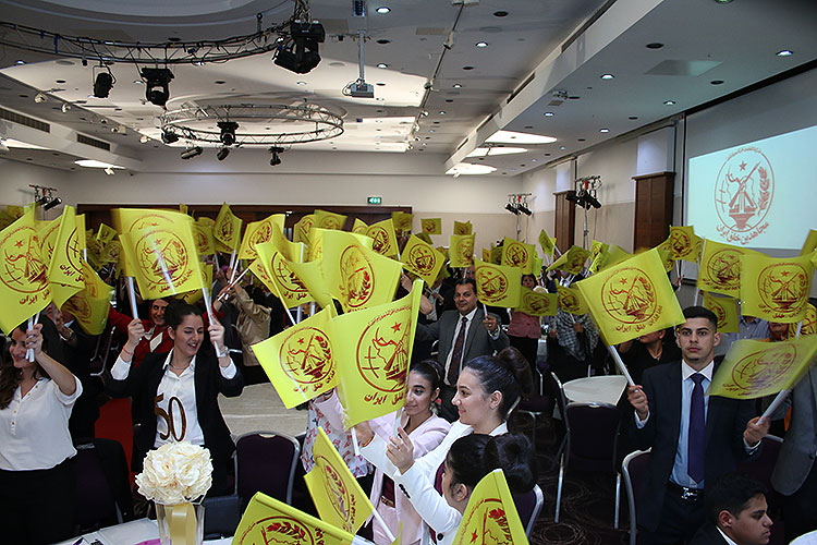 Iranian supporters of Iran’s main opposition group, the PMOI (or MEK), in London