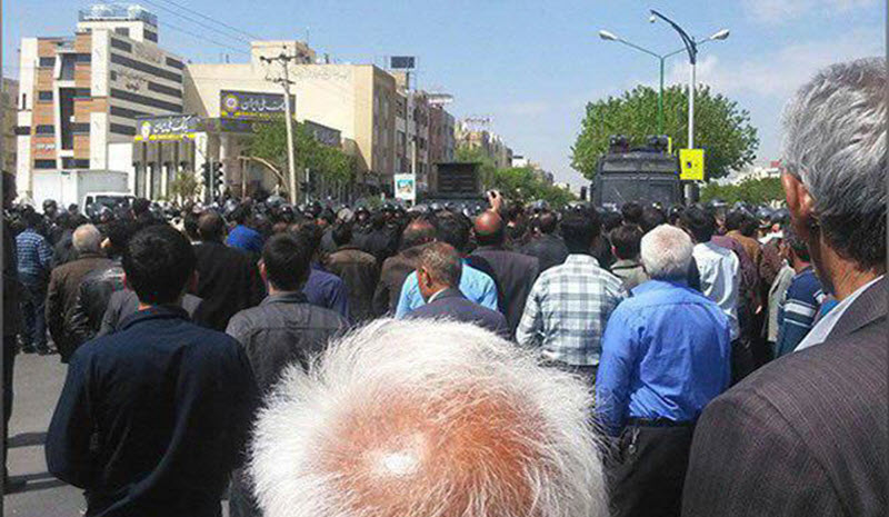 Isfahan-farmers-protests