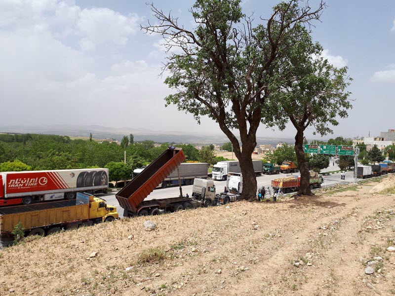 Iran-Nationwide-Truck-Drivers-Strike-fourth-day-3