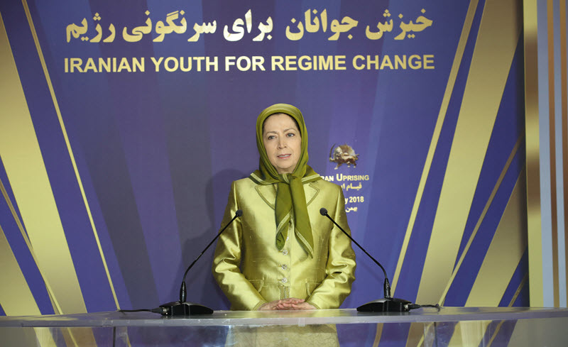 Maryam Rajavi hailed the people and martyrs of Kazeroun