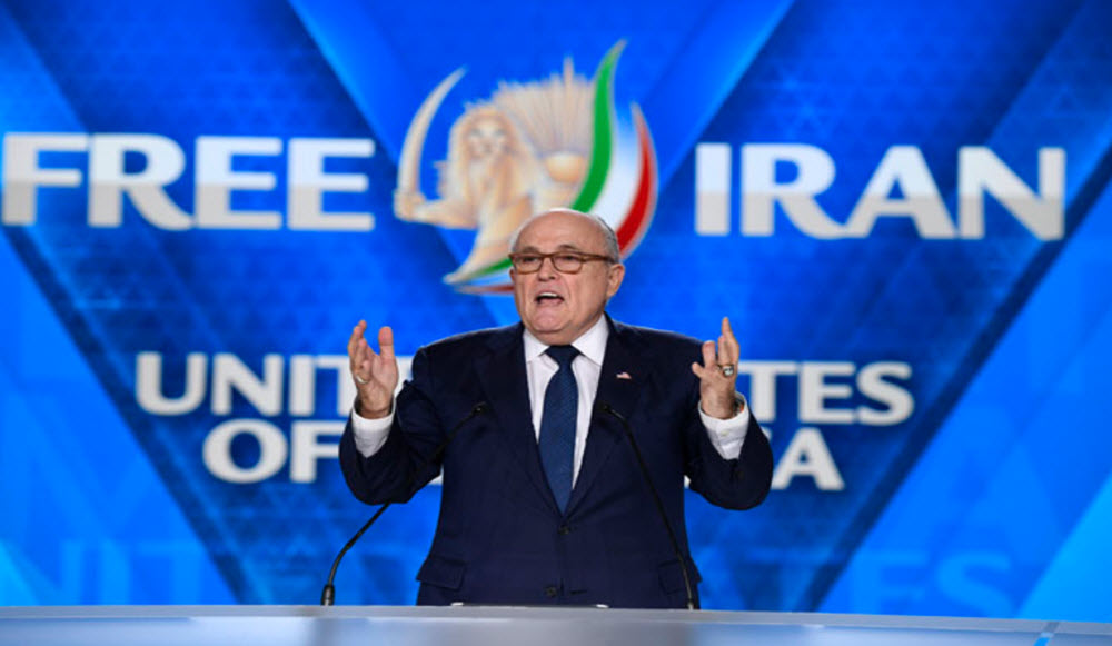 Giuliani: Regime Change in Iran Just Around the Corner