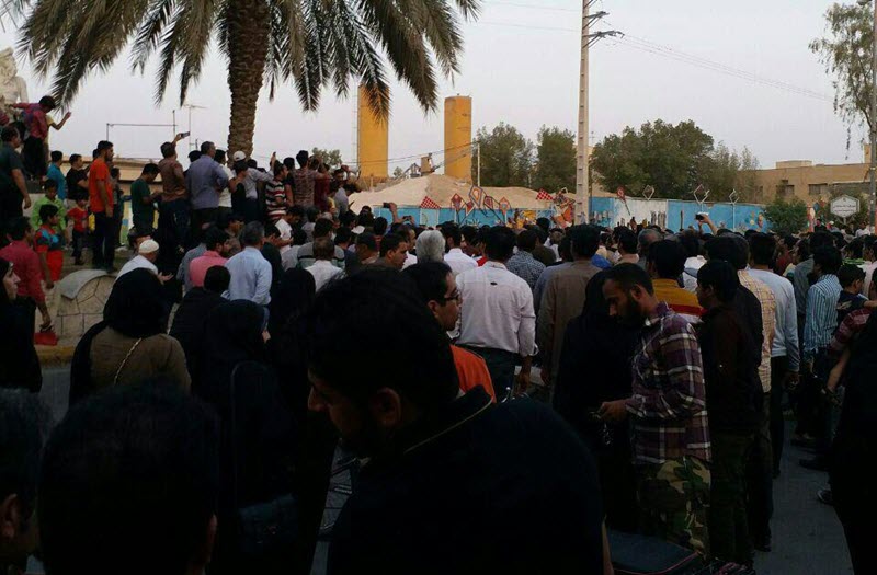 Borazjan-More protests over water shortages break out in Iran